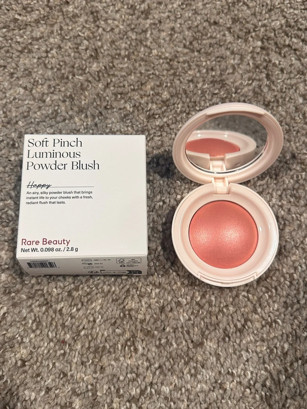 Rare Beauty Soft Pinch Luminous Powder Blush- Happy